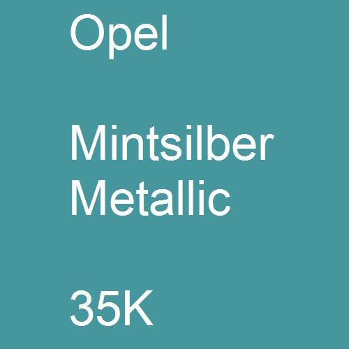 Opel, Mintsilber Metallic, 35K.